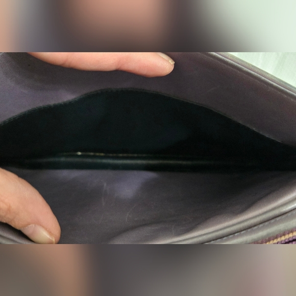 EUC Vintage Bally Purple Horse Hair Crossbody - Picture 14 of 15